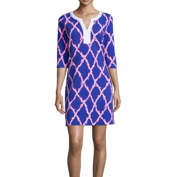 Lilly Pulitzer Dresses & Skirts - Lilly Pulitzer Veranda Tunic Dress In Deep Dive